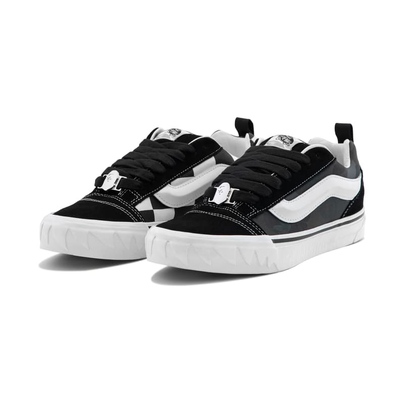 Кроссовки A BATHING APE X Vans LX Knu Skool Лоу-топы Скейтборд Обувь Унисекс - изображение 3