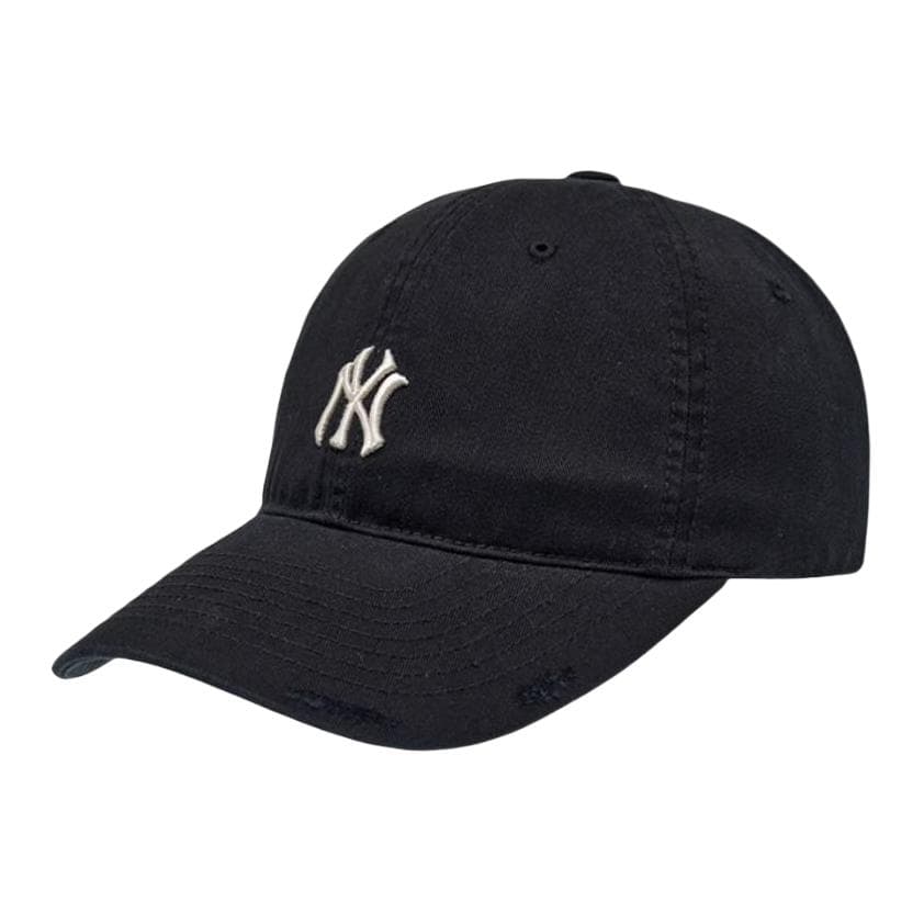 Кепка Mlb Base Logo Хлопковое волокно Кепки Унисекс Черный хаки - изображение 1
