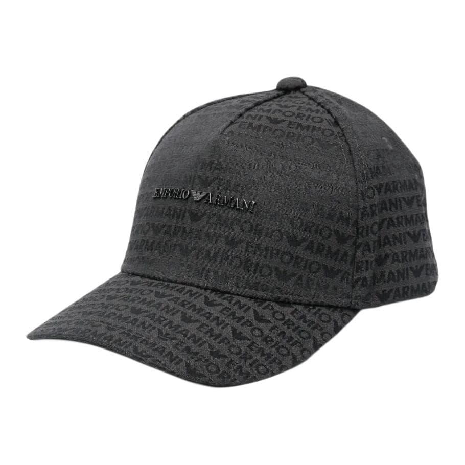 Кепка EMPORIO ARMANI Нейлоновые и Полиамидные Кепки Мужские Серые - изображение 1