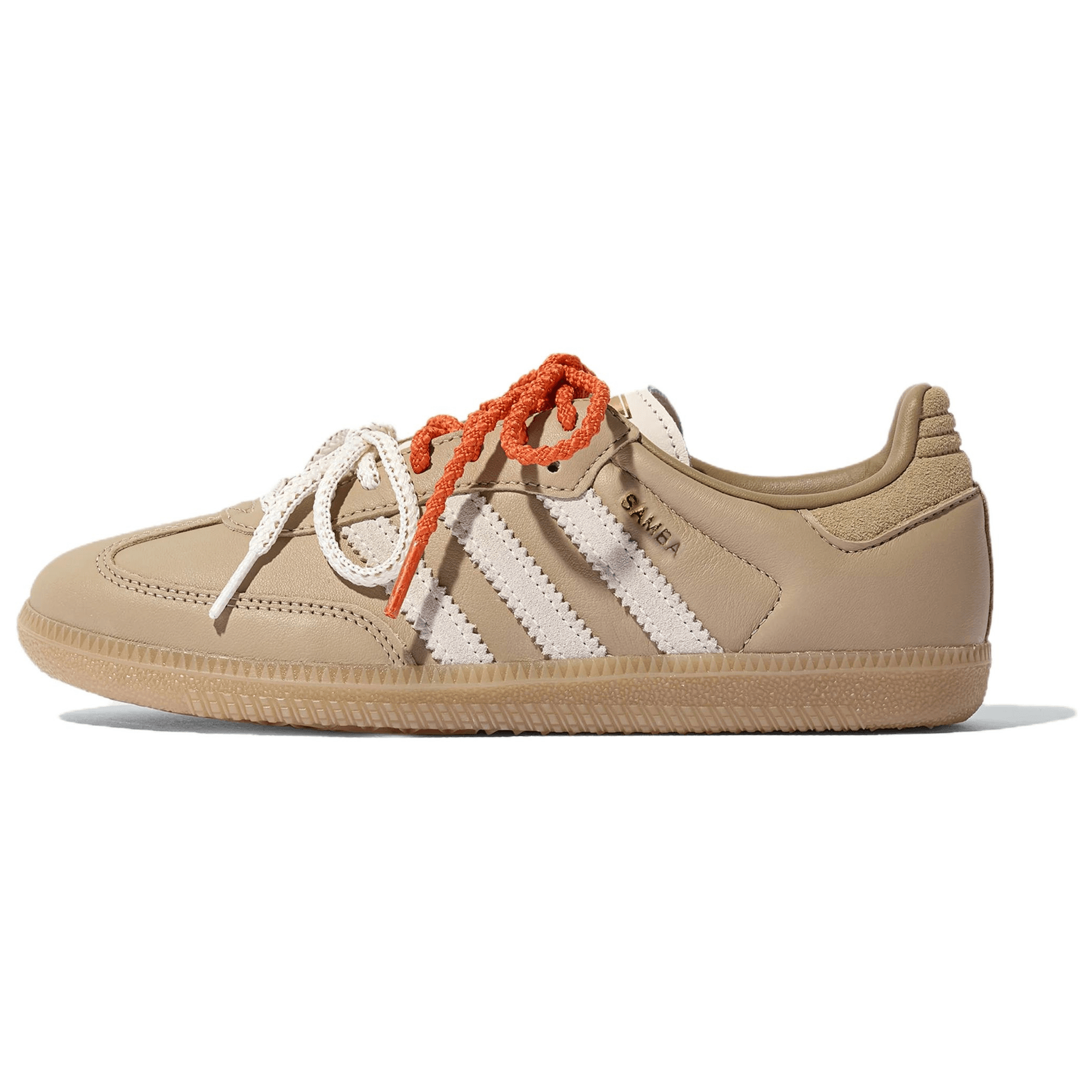 Кроссовки Adidas Originals Samba OG Кеды немецкой армии (GAT) Низкий Топ Магия Светло-коричневый Сливочный Картон Желтый Женские - изображение 1