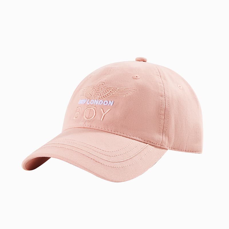 Кепка BOY LONDON Оригинальный дизайн Хлопковые Кепки Унисекс Розовые - изображение 1