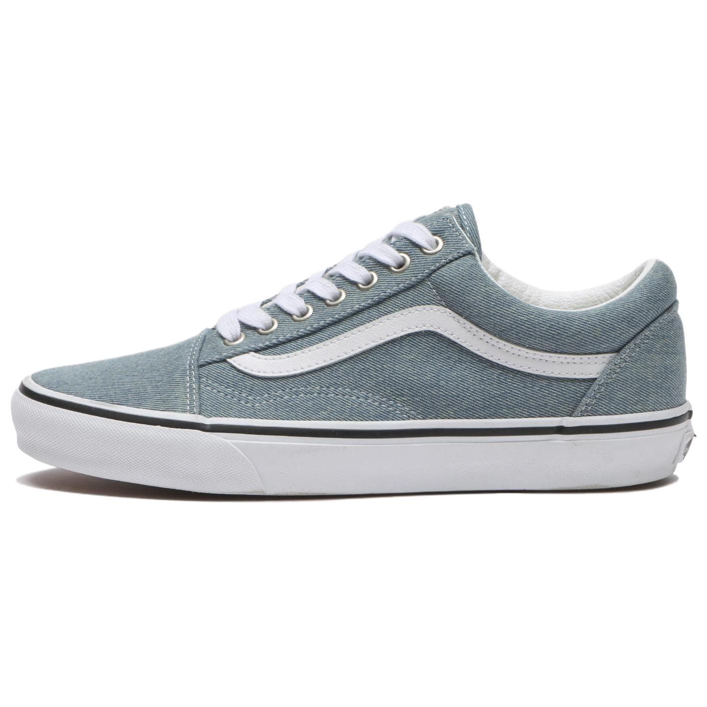 Кроссовки Vans Old Skool Кеды для скейтбординга Лоу-топы Джинсовый синий Унисекс - изображение 1