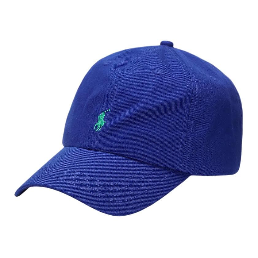 Кепка Polo Ralph Lauren Хлопковый Волокно Кепки Детские Синие - изображение 1