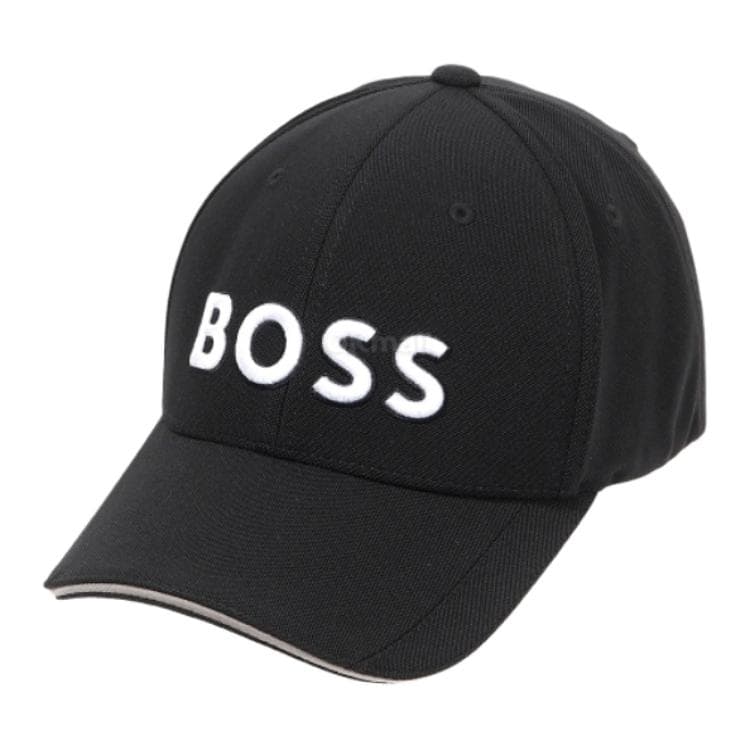 Кепка HUGO BOSS Оригинальный дизайн Полиэстер Эластан Бейсболки Мужские Черные - изображение 1