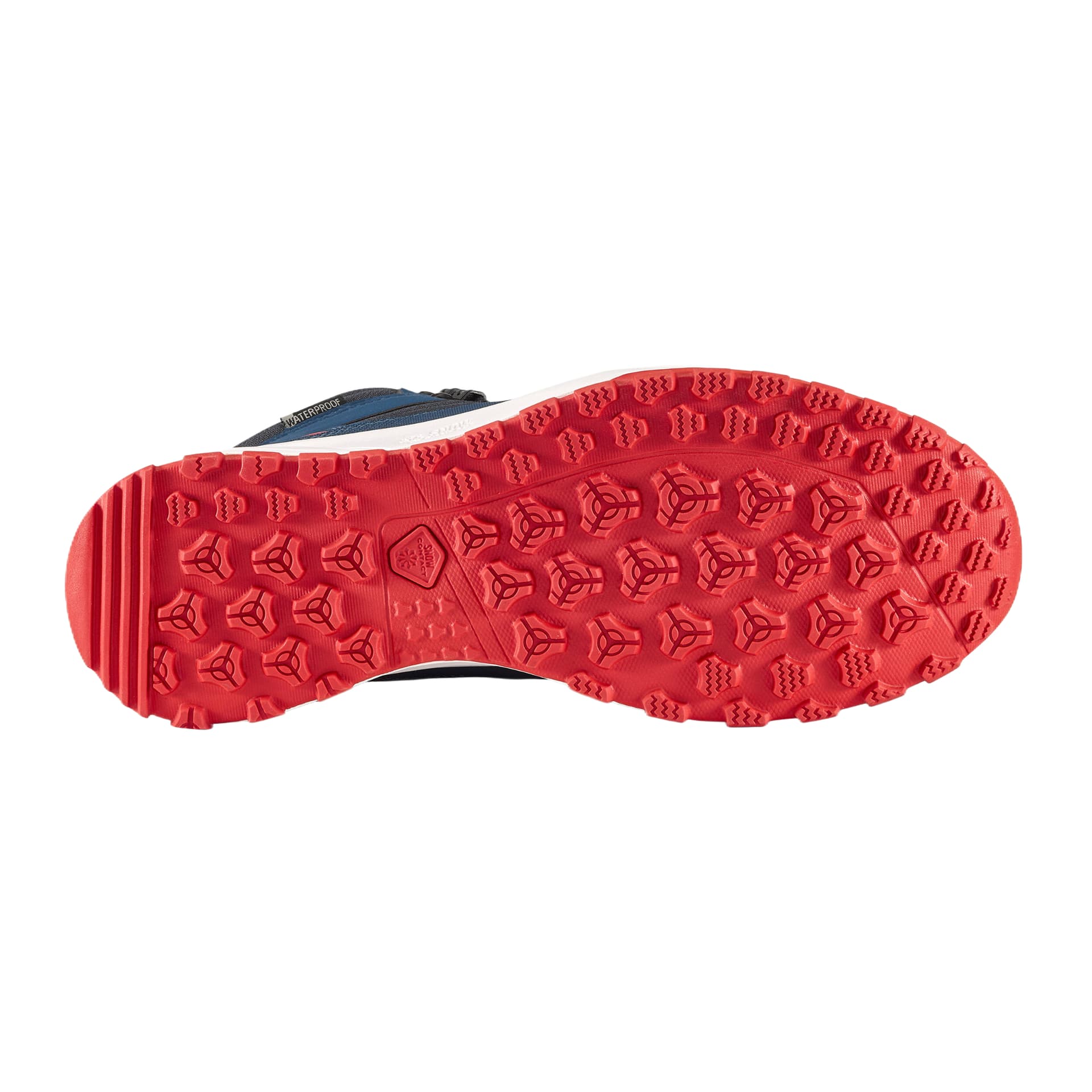 Кроссовки DECATHLON SH500 Альпинистские и Треккинговые Ботинки MID Топ Темно-Синий Чернильно-Синий Вермильон Мужской - изображение 3