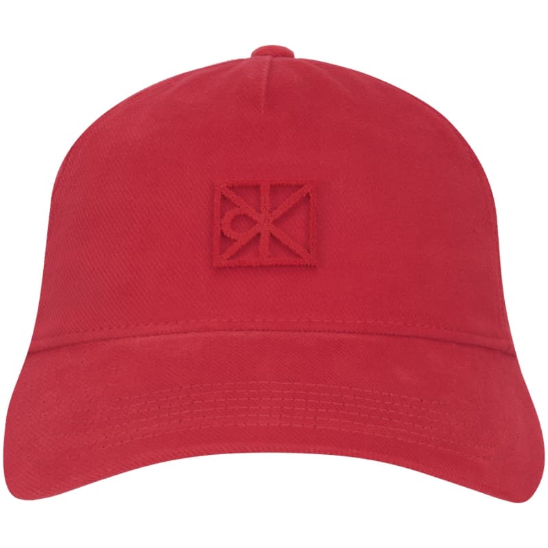 Кепка Calvin Klein Хлопковые Волоконные Кепки Унисекс Кармин - изображение 1
