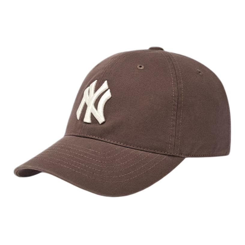Кепка MLB New York Yankees Хлопковые Кепки Унисекс Коричневый - изображение 1