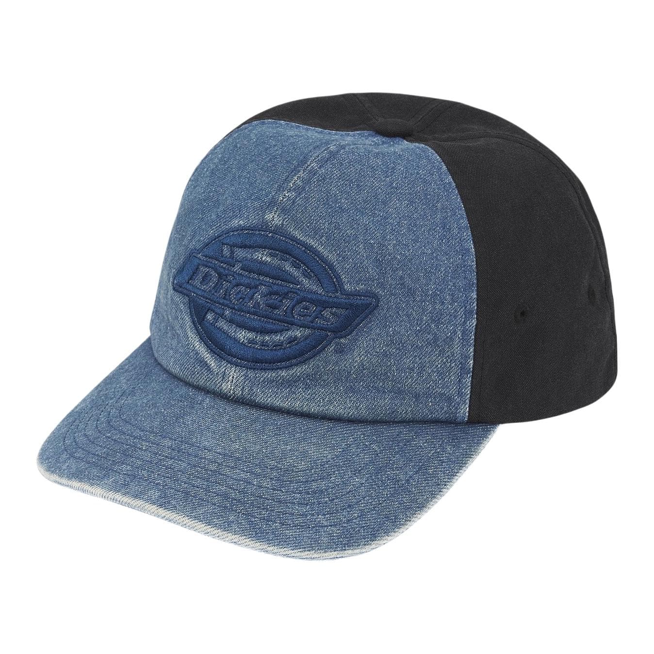 Кепка Supreme X Dickies Кепки Унисекс Джинсовый Синий Черный Камуфляж - изображение 1
