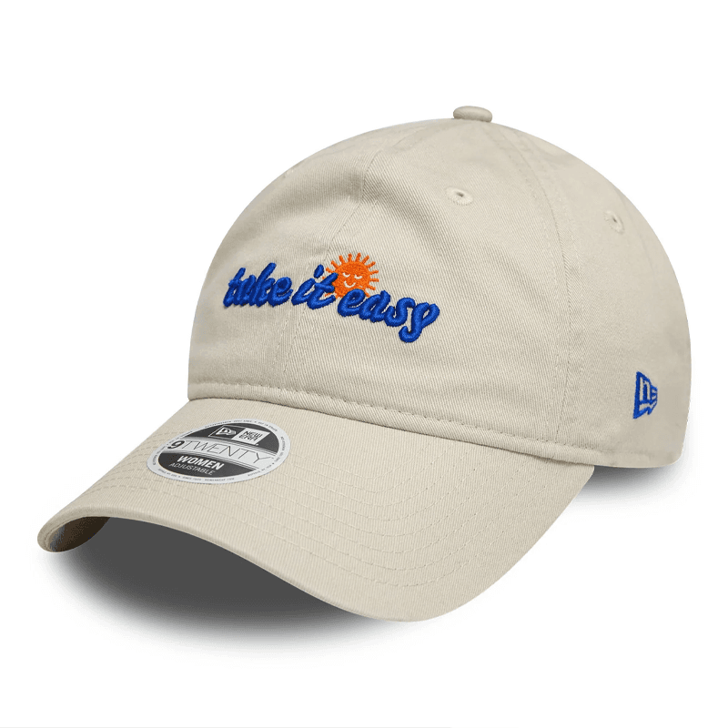 Кепка New Era Хлопковые Волоконные Кепки Женские Бежевые - изображение 1
