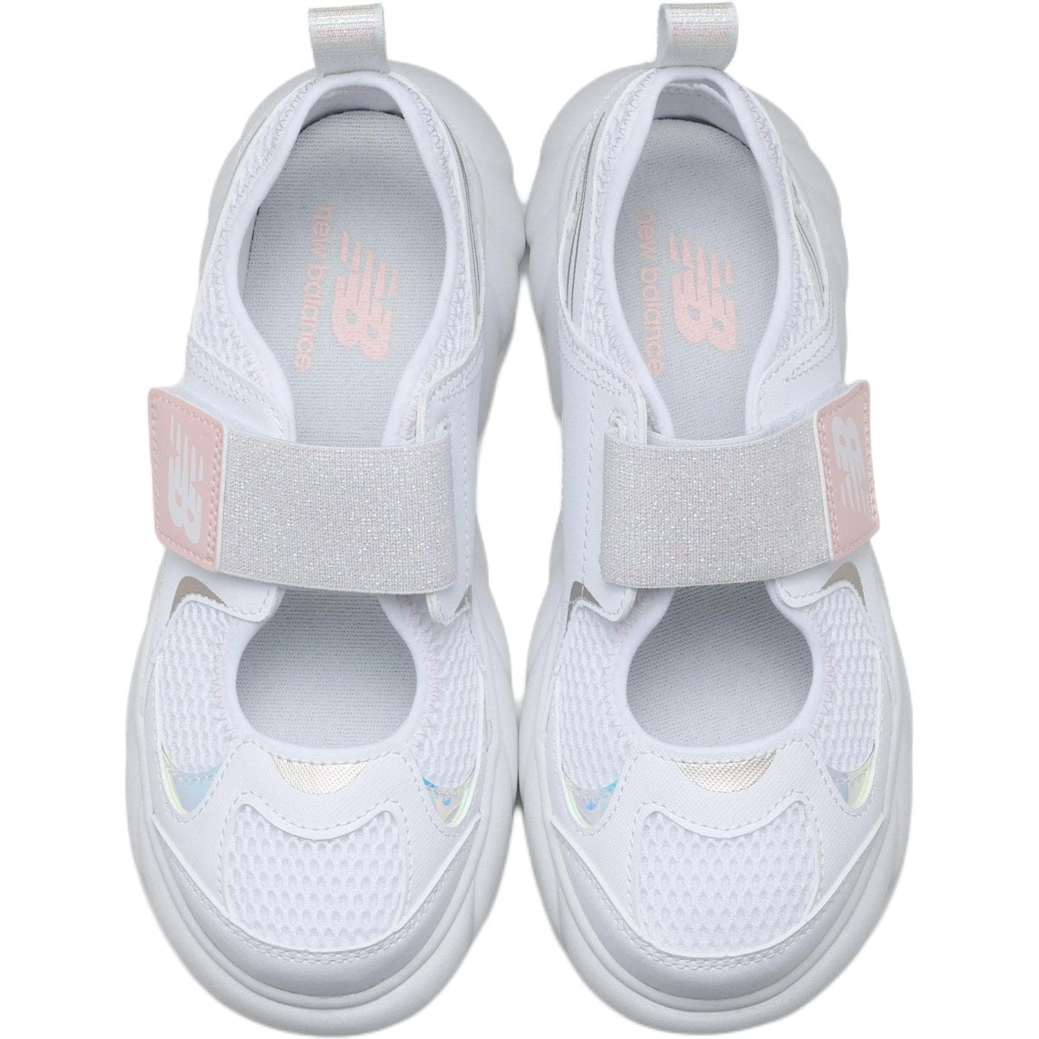 Сандалии New Balance NB 230 противоскользящие устойчивые к истиранию дышащие детские сандалии белые для подростков - изображение 3