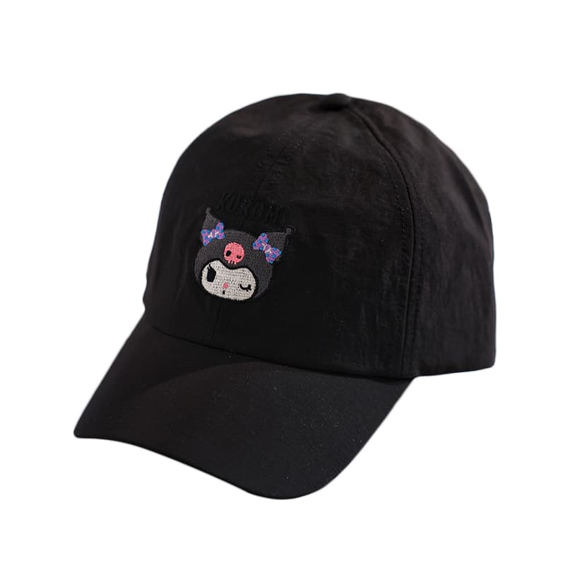 Кепка Sanrio x Куроми Черный Повседневный 100% полиамид Бейсболка Детский - изображение 1