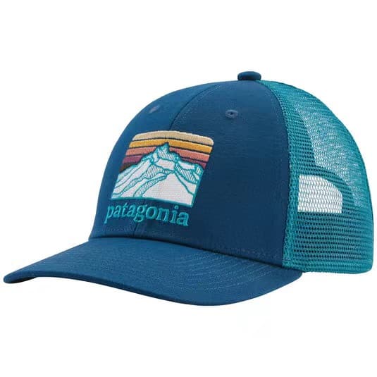 Кепка Patagonia Логотип Бренда Органический Хлопок Кепки Унисекс Синий - изображение 1