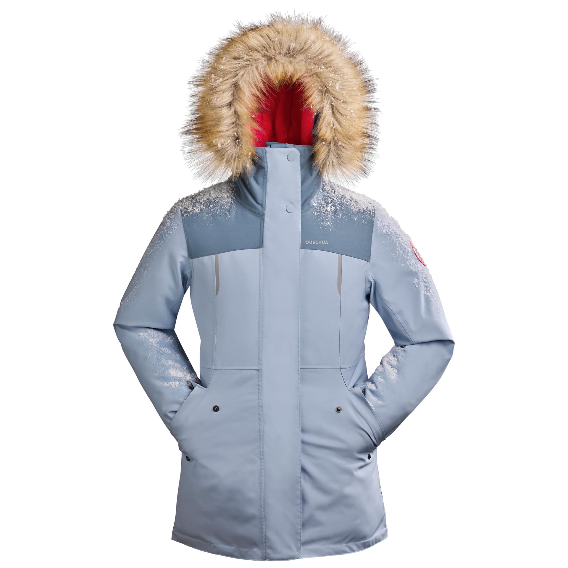 DECATHLON Вымытый деним синий Кирпичный красный Арбузный красный Пре-школьные куртки - изображение 1