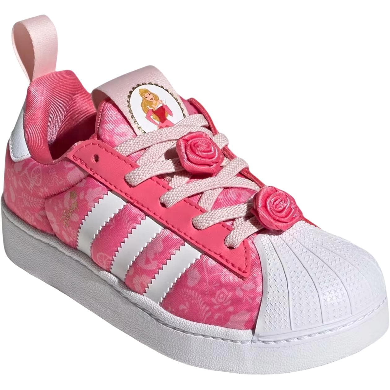 Кроссовки Adidas Originals SST Детская Скейтбординг Обувь Низкий Верх Розовый Kids - изображение 3