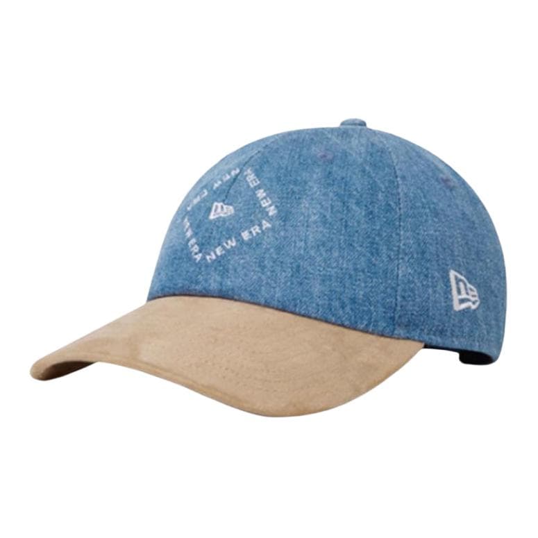 Кепка New Era Хлопковое волокно Кепки Женские Джинсовый синий - изображение 1