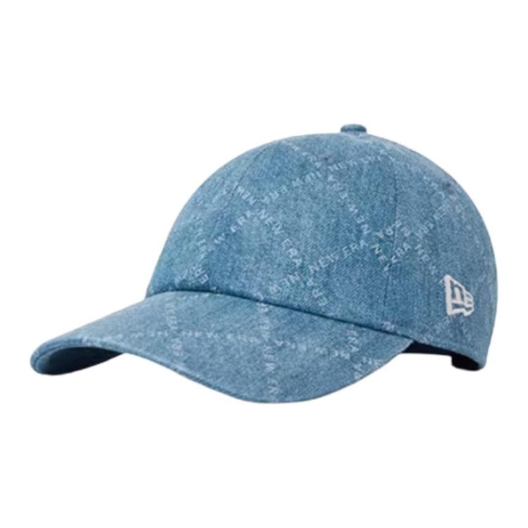 Кепка New Era Хлопковое волокно Кепки Женские Джинсовый синий - изображение 1