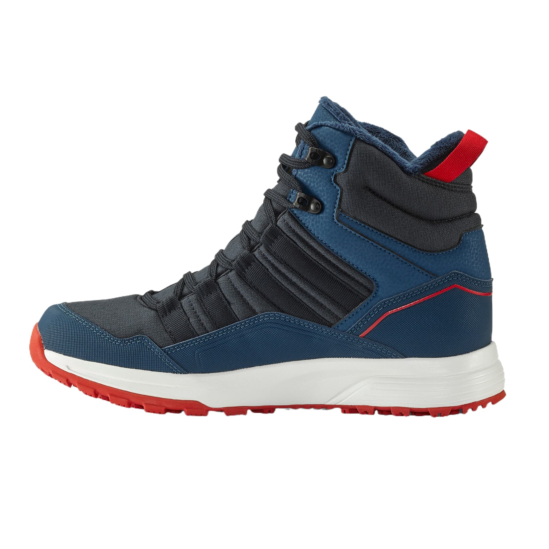 Кроссовки DECATHLON SH500 Альпинистские и Треккинговые Ботинки MID Топ Темно-Синий Чернильно-Синий Вермильон Мужской - изображение 1
