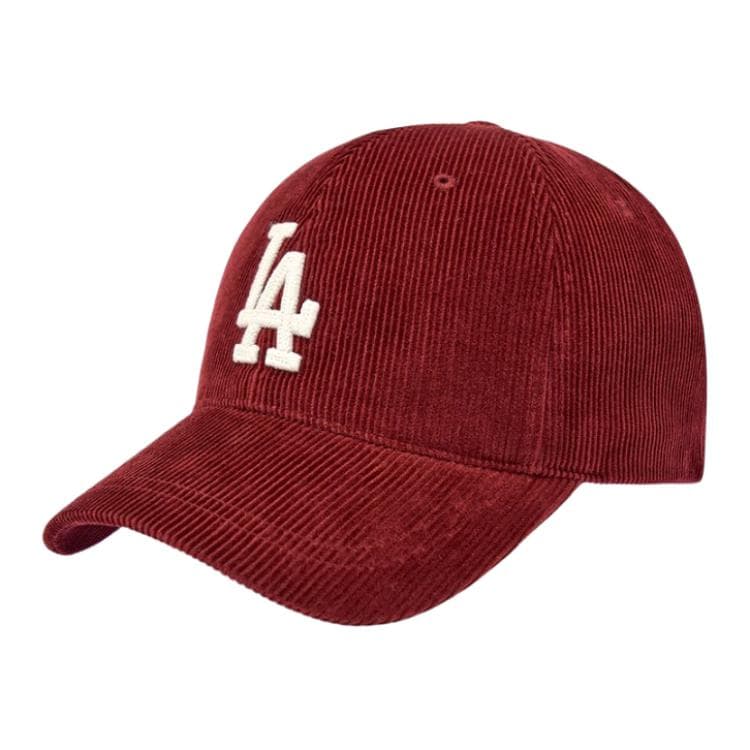 Кепка MLB Хлопковые кепки унисекс бордового цвета - изображение 1