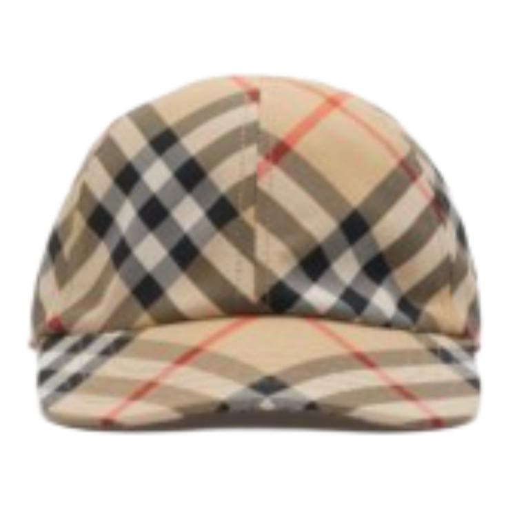Кепка Burberry Бейсболка В Клетку A Baseball Cap Made In Italy From Burberry Check Twill - изображение 1