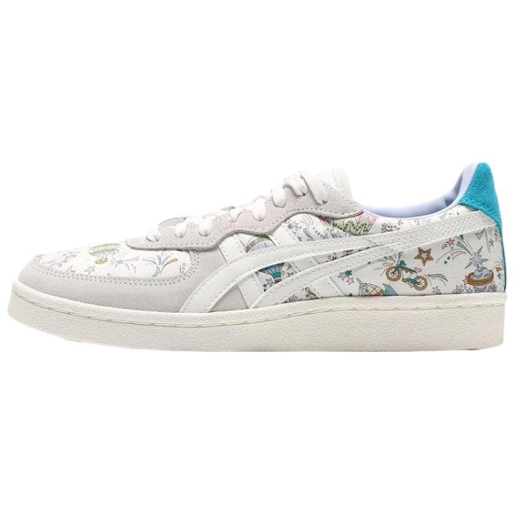 Кроссовки Onitsuka Tiger GSM Кеды для скейтбординга Белый серый синий Женские - изображение 1