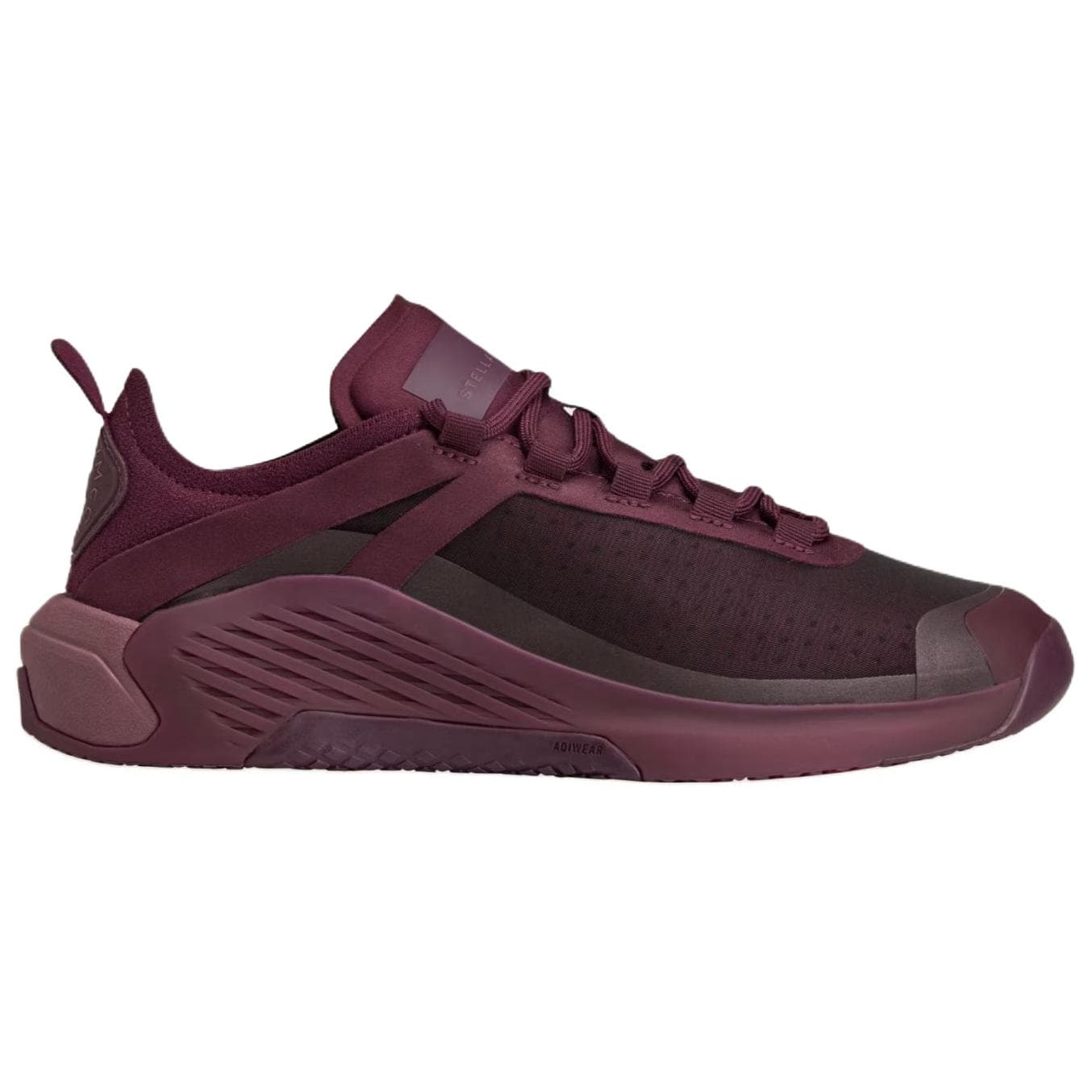Кроссовки для спортзала Adidas DROPSET 4 Тренировочные кроссовки Low Топ Бургунди Бордовый Красный Бордовый Красный Женские - изображение 2