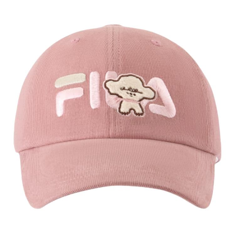 Кепка FILA Хлопок Кепки Детские Легенда Синий Молочный Белый Бежевый Розовый Сухая Пудра - изображение 7