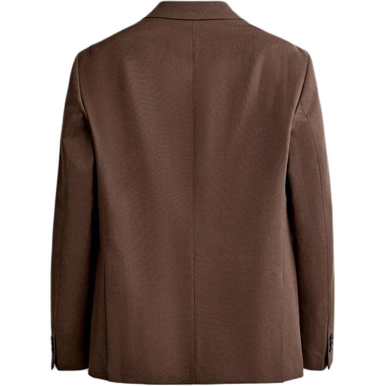 Пиджак ZARA ORIGINS Коричневый Мужской Классический Костюм - изображение 2