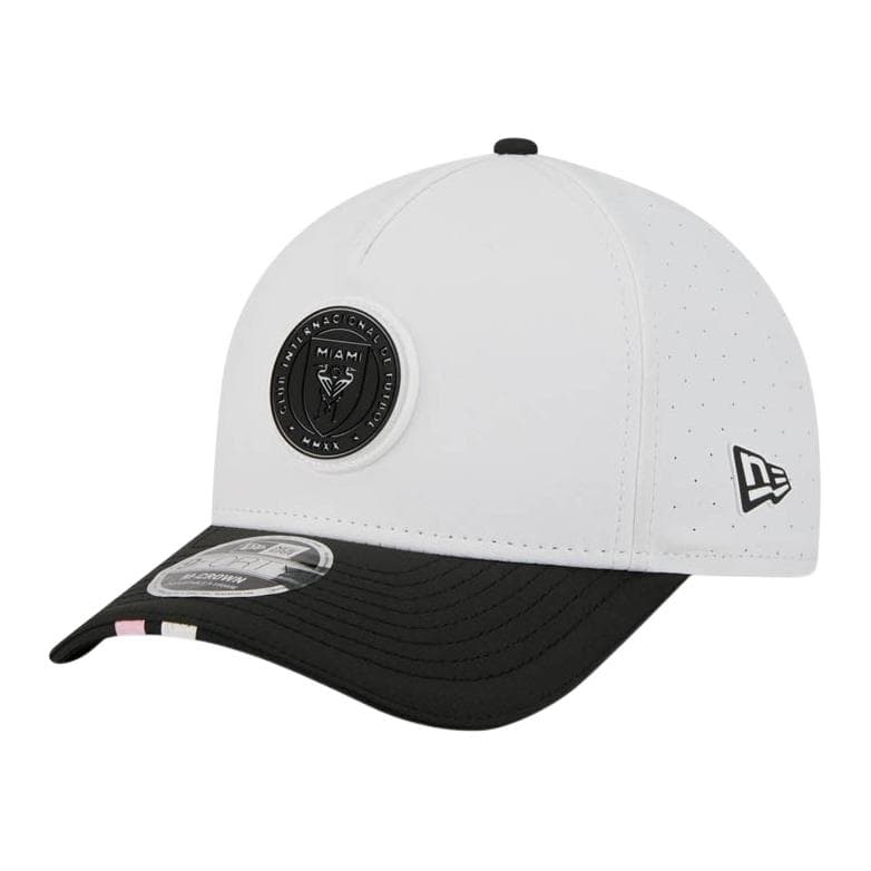 Кепка New Era Кепки из полиэстерового волокна Унисекс Белый Черный - изображение 1