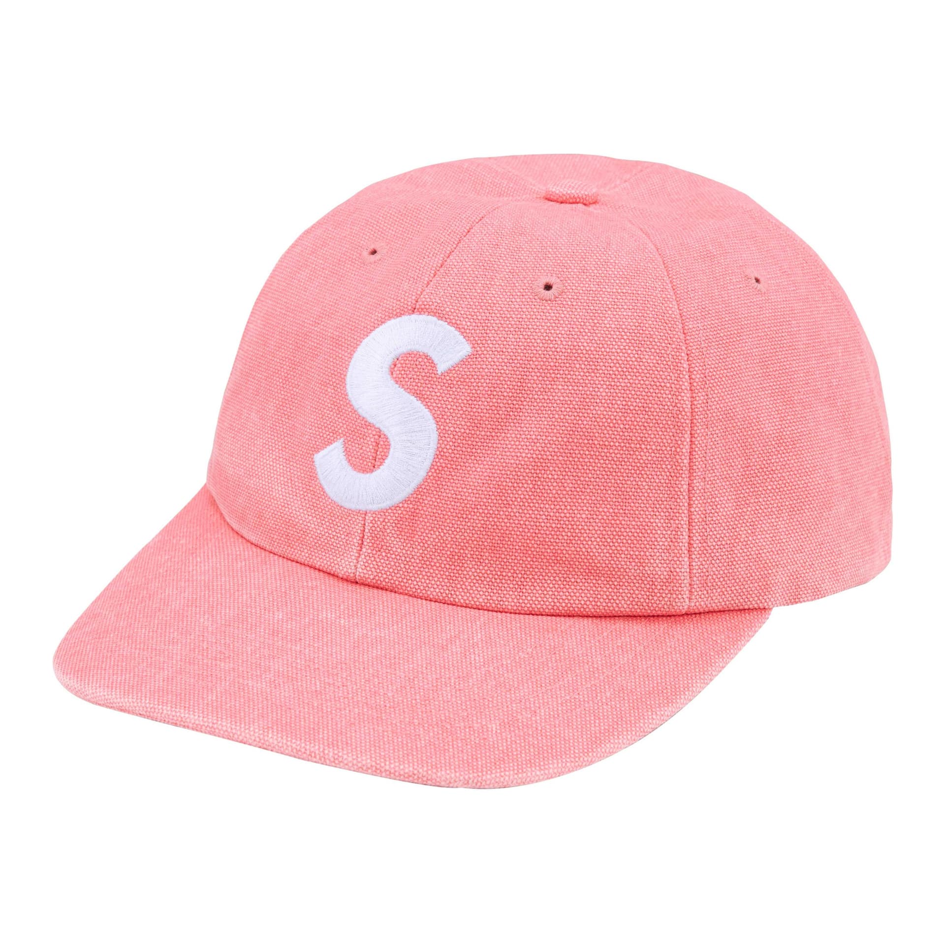 Кепка Supreme Чистый Хлопковый Холст Кепки Унисекс Розовый - изображение 1