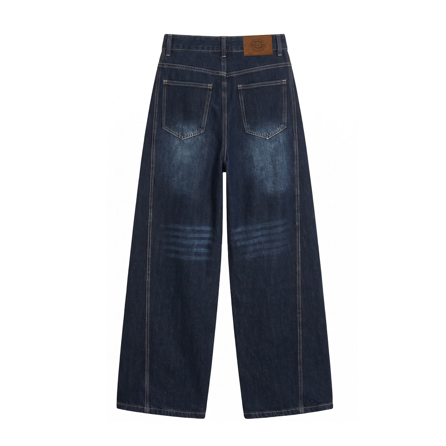 Джинсы Dickies Синий Серый Удлиненные Женские Джинсы - изображение 2