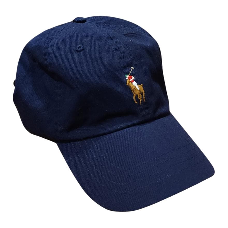 Кепка Polo Ralph Lauren Хлопок + Спандекс Бейсболки Женские Темно-Синий - изображение 1