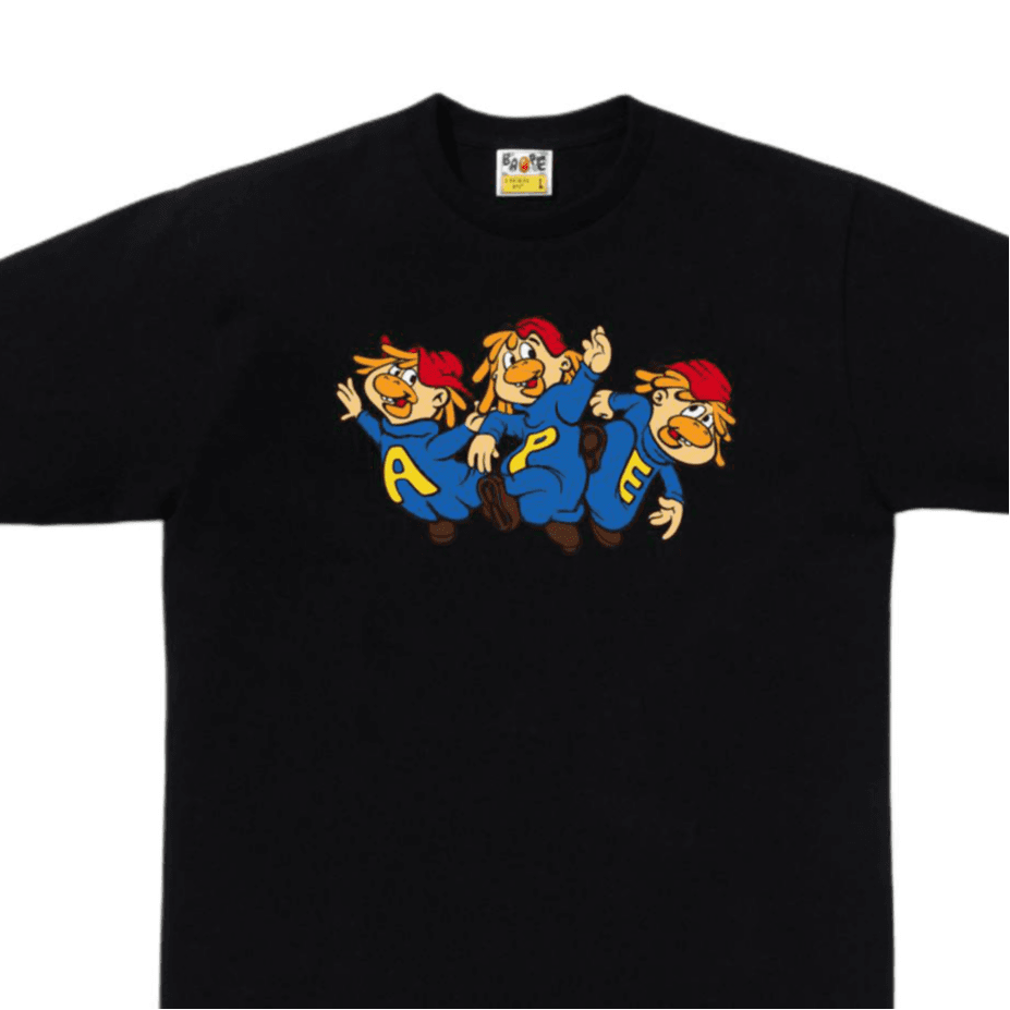 Футболка A BATHING APE FW26 Унисекс T-рубашки - изображение 3