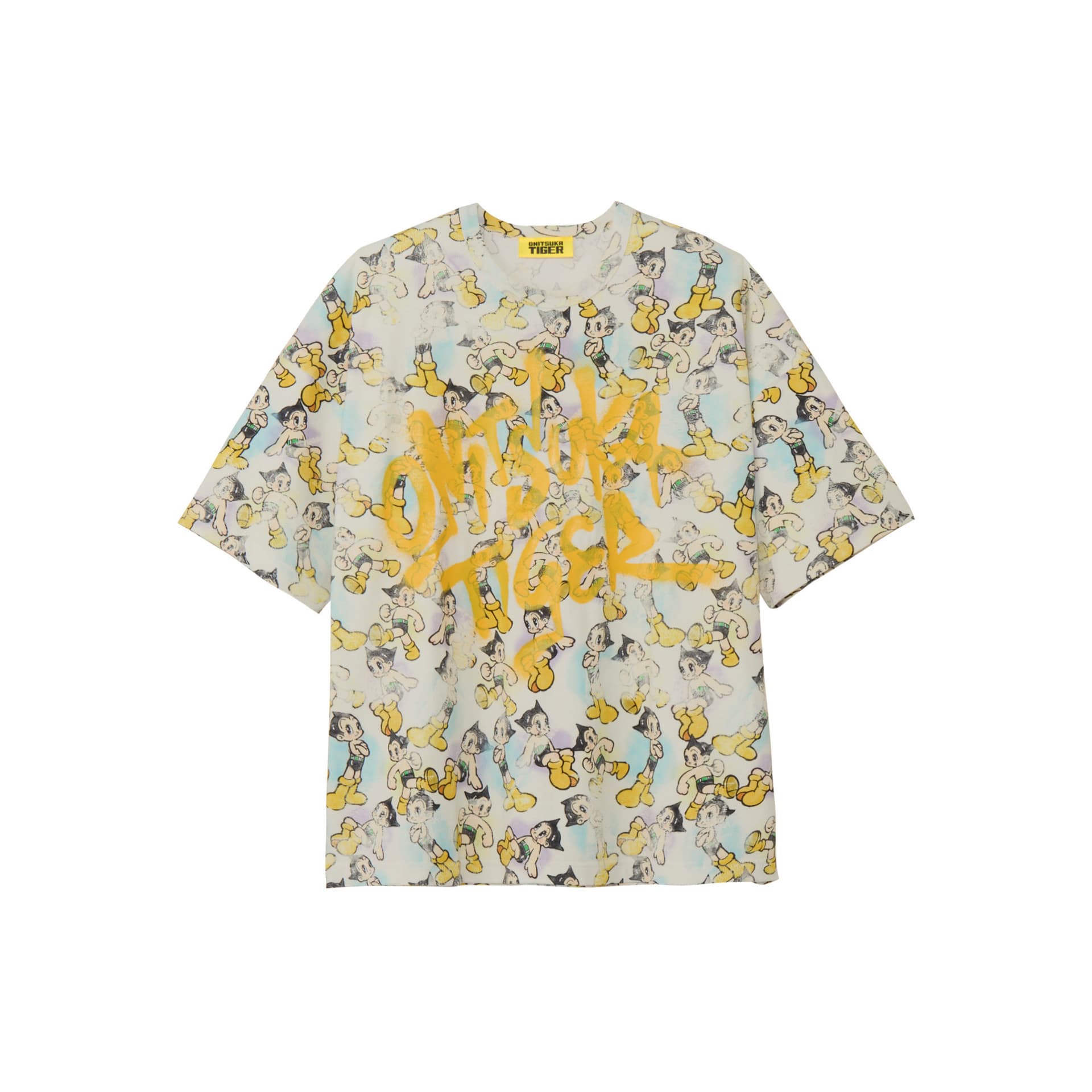 Футболка Onitsuka Tiger Светло-синие Мужские T-рубашки - изображение 1