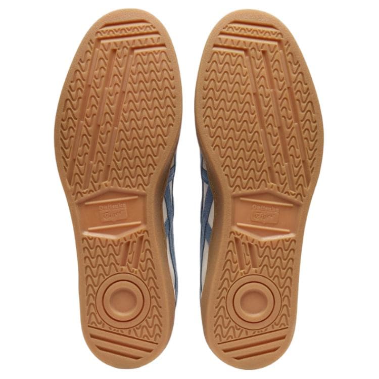 Кроссовки Onitsuka Tiger GSM Кеды для скейтбординга Low Топ Экрю Синий Унисекс - изображение 6