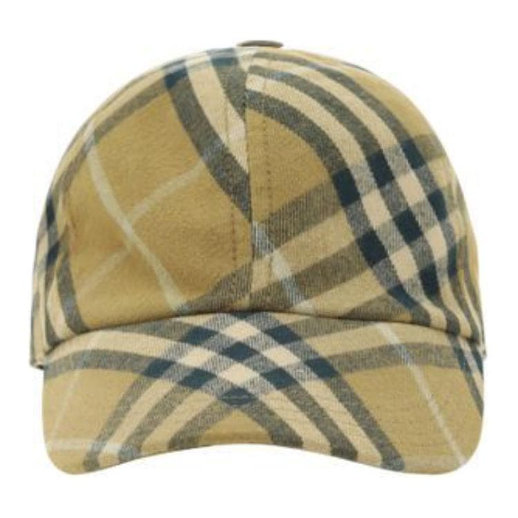 Кепка Burberry Хлопковые кепки для детей желтые - изображение 1