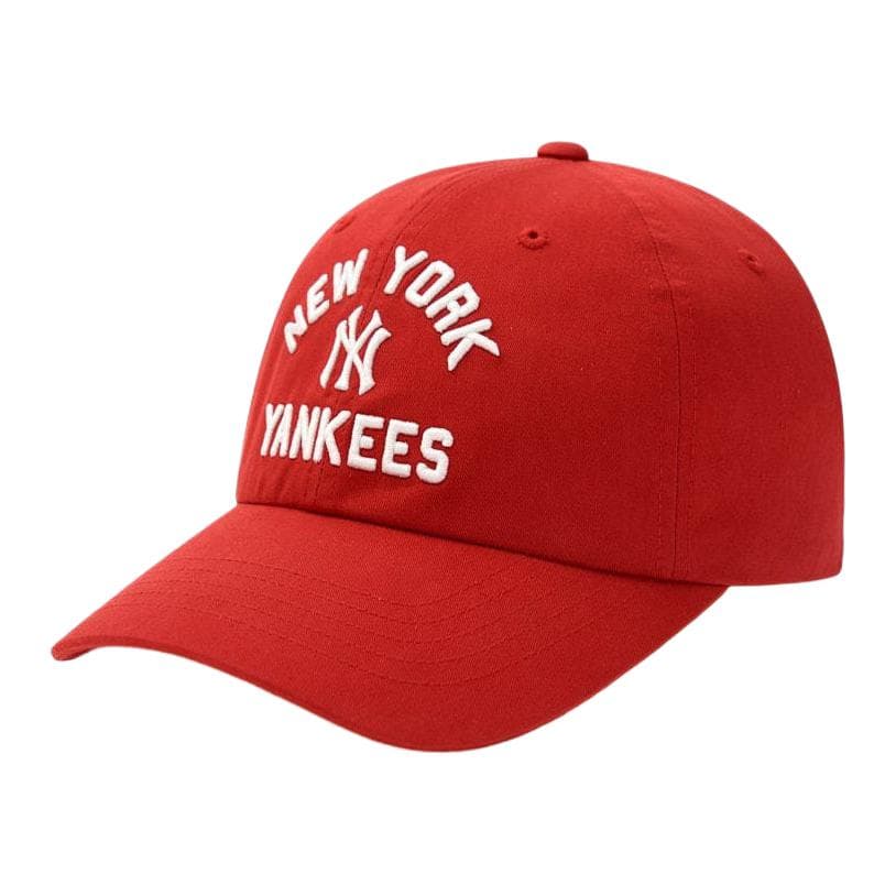 Кепка MLB Хлопок Полиэстер Бейсболки Унисекс Красный - изображение 1