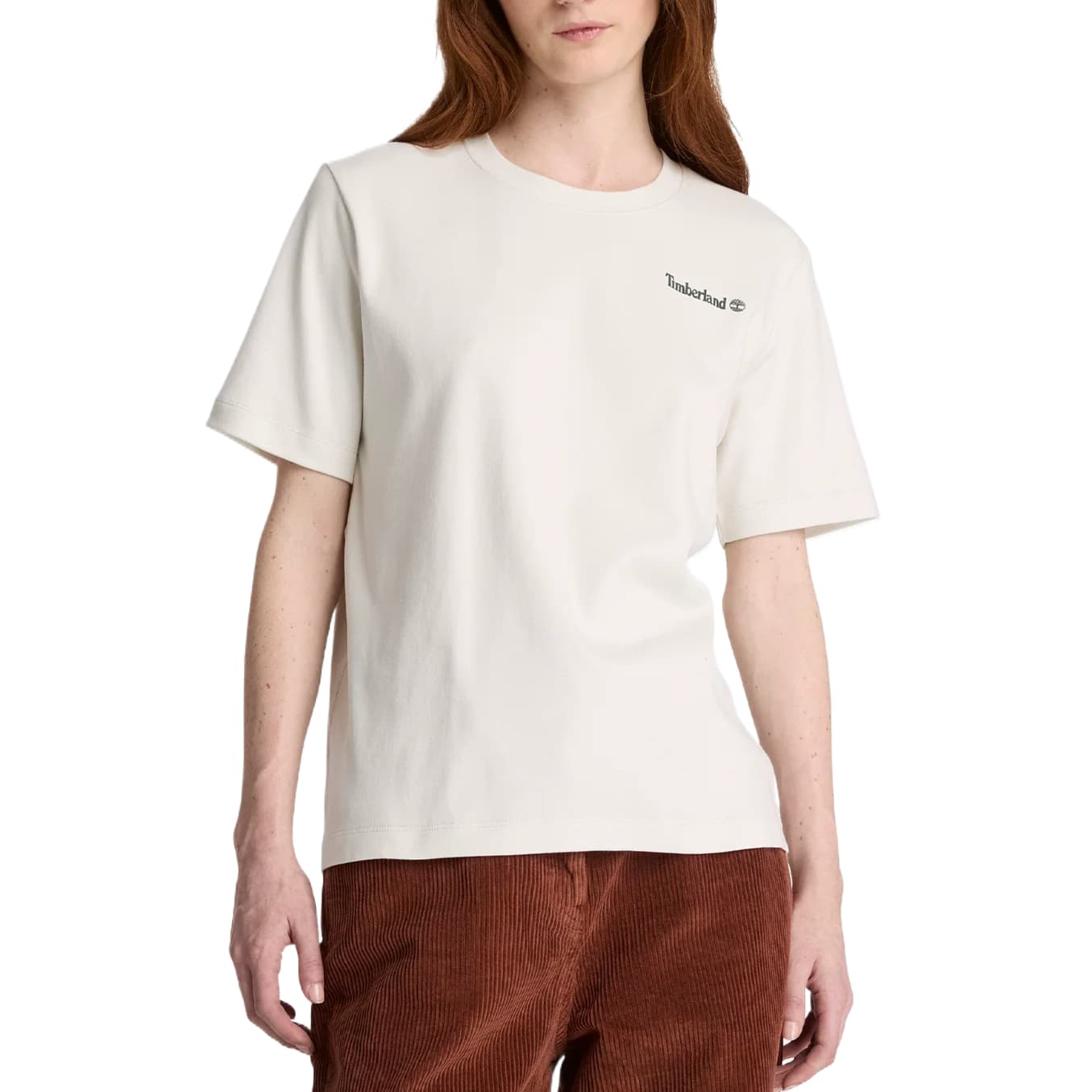 Футболка Timberland Urban Outdoors Винтажный Белый Женская T-Рубашка - изображение 1