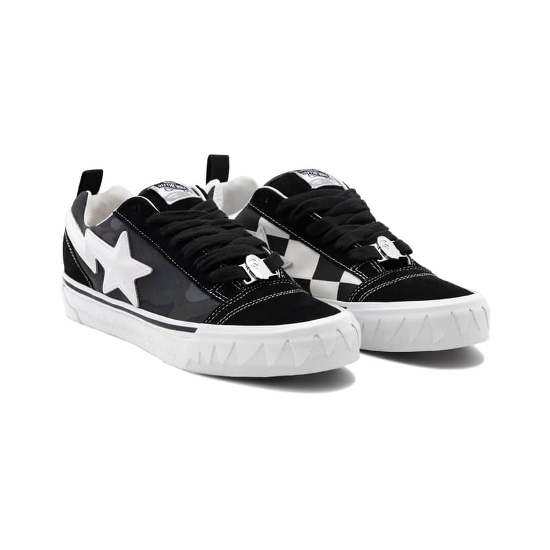 Кроссовки A BATHING APE X Vans LX Knu Skool Лоу-топы Скейтборд Обувь Унисекс - изображение 5