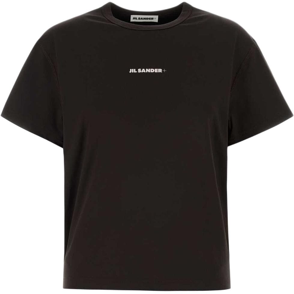 Футболка JIL SANDER Коричневый Женские T-рубашки - изображение 1