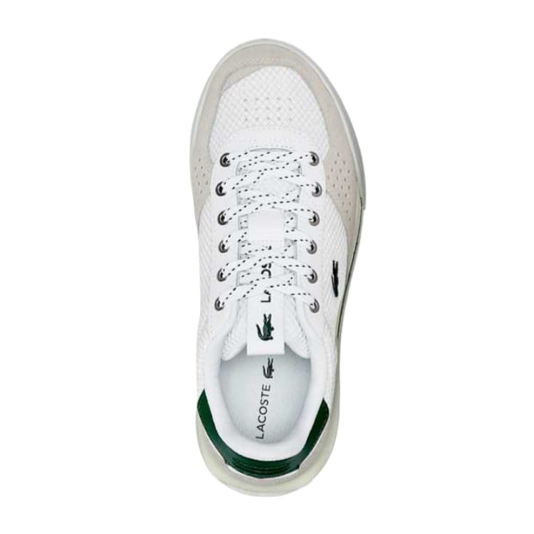Кроссовки LACOSTE Повседневная обувь Low Топ 1R5 Белый Темно-зеленый Женские - изображение 2