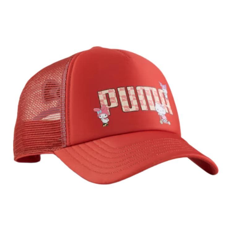 Кепка PUMA Полиэстеровые кепки из фибры для детей красного цвета - изображение 1