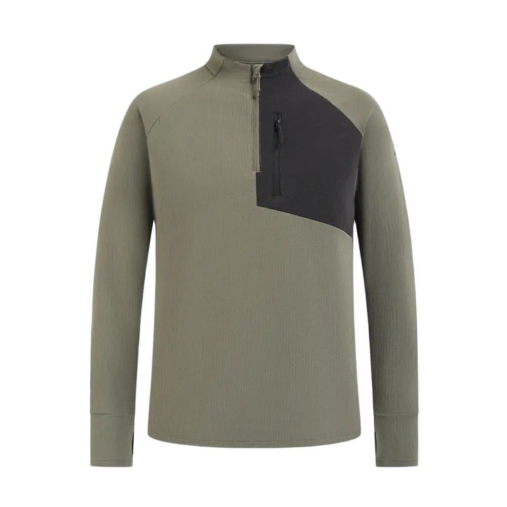 Футболка DECATHLON QUECHUA Хаки Зеленый Мужские T-Рубашки - изображение 1