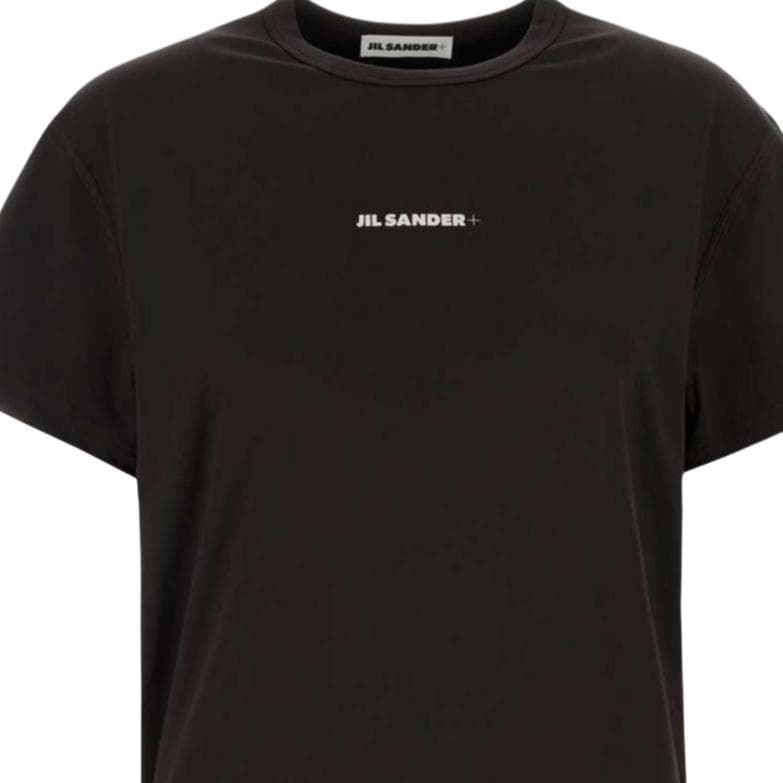 Футболка JIL SANDER Коричневый Женские T-рубашки - изображение 3