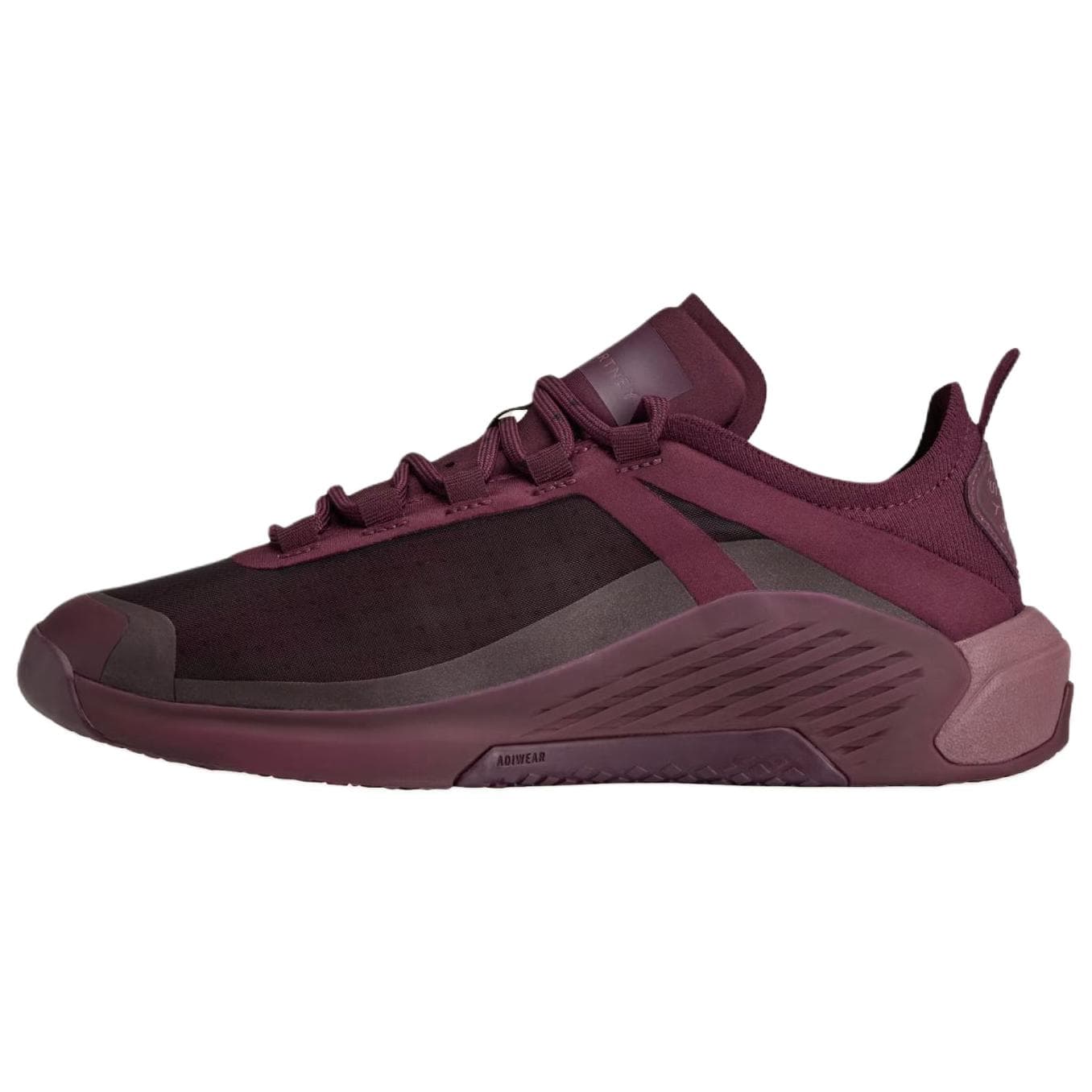 Кроссовки для спортзала Adidas DROPSET 4 Тренировочные кроссовки Low Топ Бургунди Бордовый Красный Бордовый Красный Женские - изображение 1
