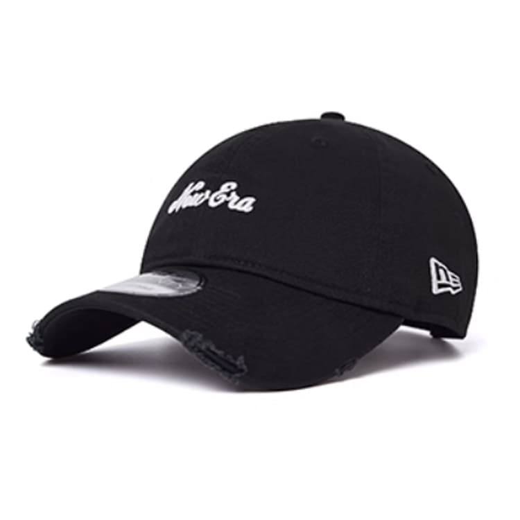 Кепка New Era Хлопковые кепки унисекс черные - изображение 1