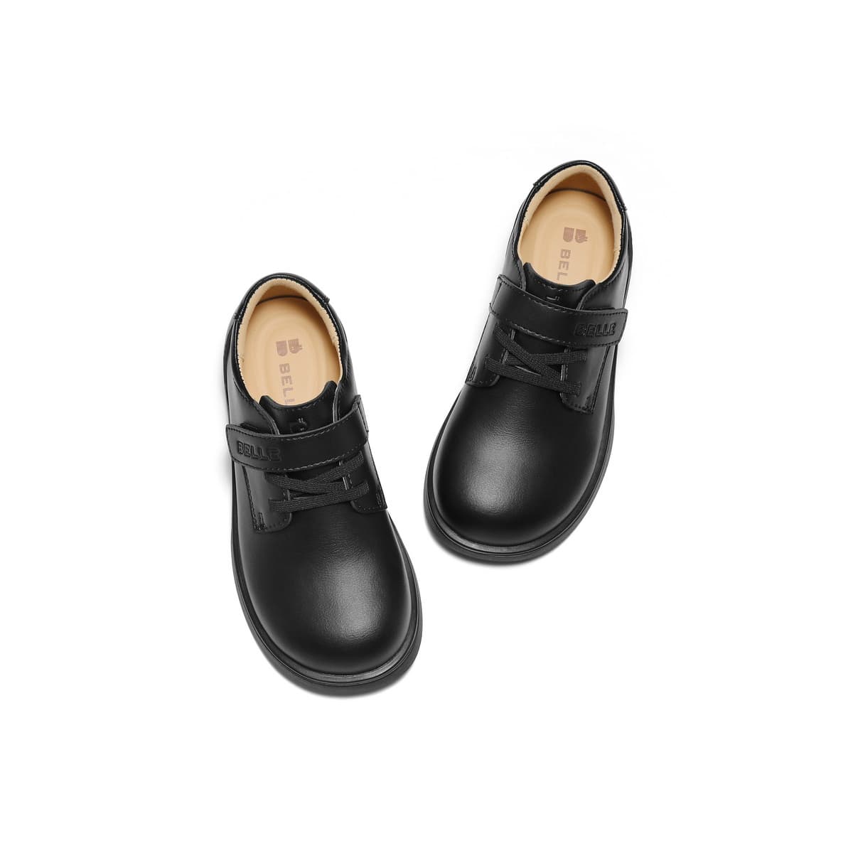 BELLE Детская кожаная обувь Low Top Черный Kids - изображение 3