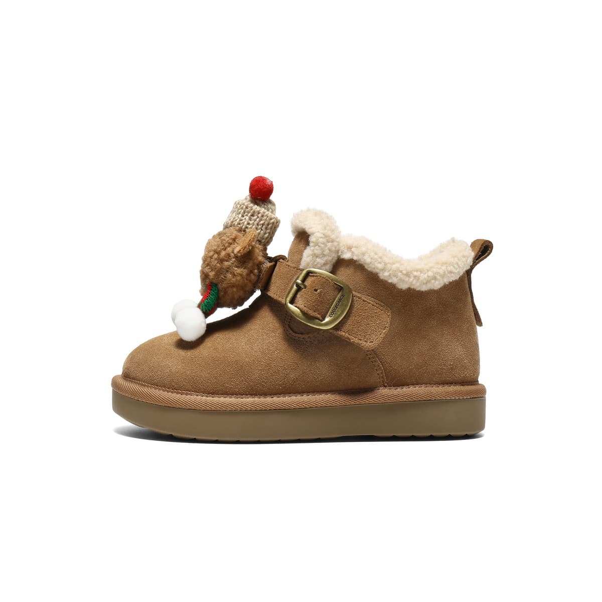 BELLE Детские утепленные зимние ботинки High Top Желто-коричневые Kids - изображение 1