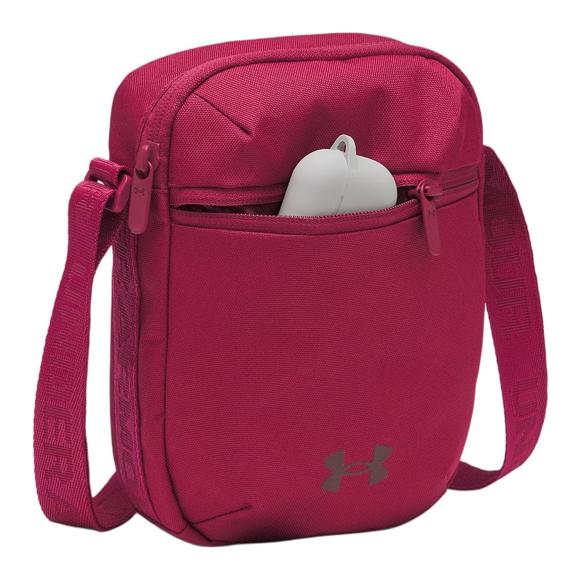 Сумка через плечо Under Armour Essential Crossbody Bag Burgundy Unisex Универсальная сумка через плечо цвета бордовый унисекс - изображение 2