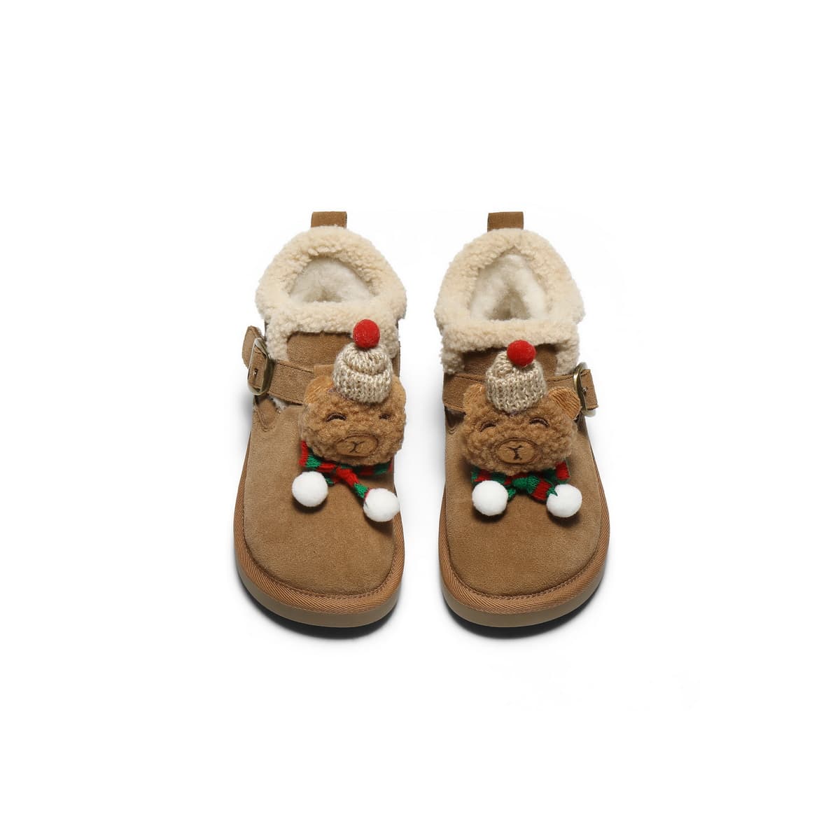 BELLE Детские утепленные зимние ботинки High Top Желто-коричневые Kids - изображение 3
