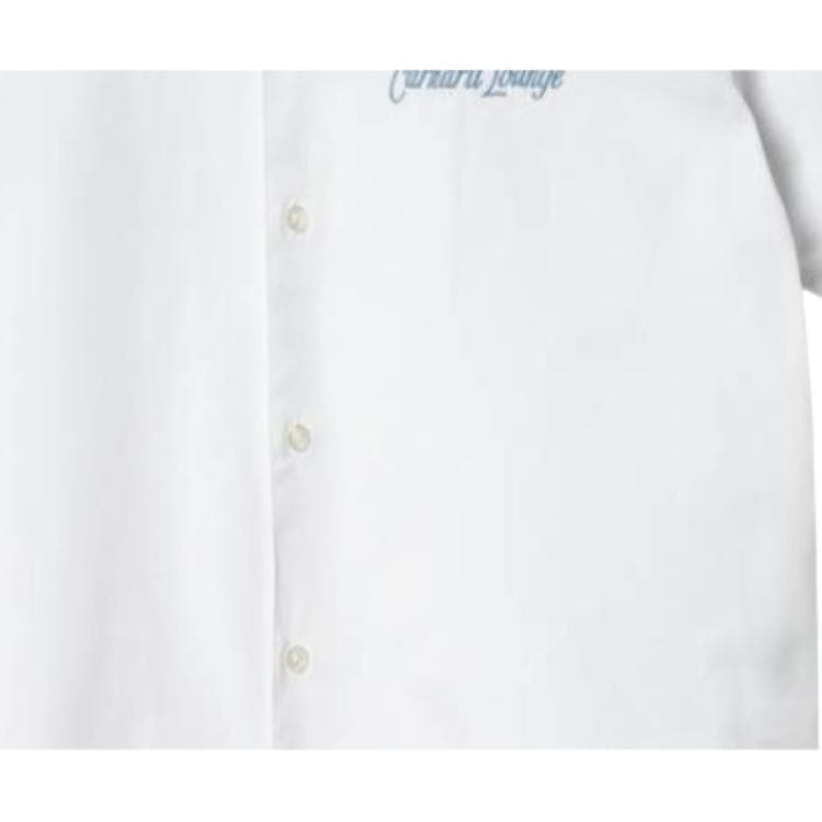 Блузка Carhartt WIP W' SS Carhartt Lounge Shirt White - изображение 6